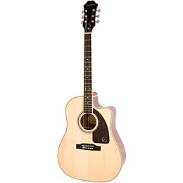Open Box Epiphone AJ-220SCE Acoustic-Electric Guitar Level 2 Natural 190839002457