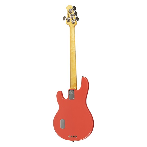 Ernie Ball Music Man Classic Stingray 4 Electric Bass Guitar Coral