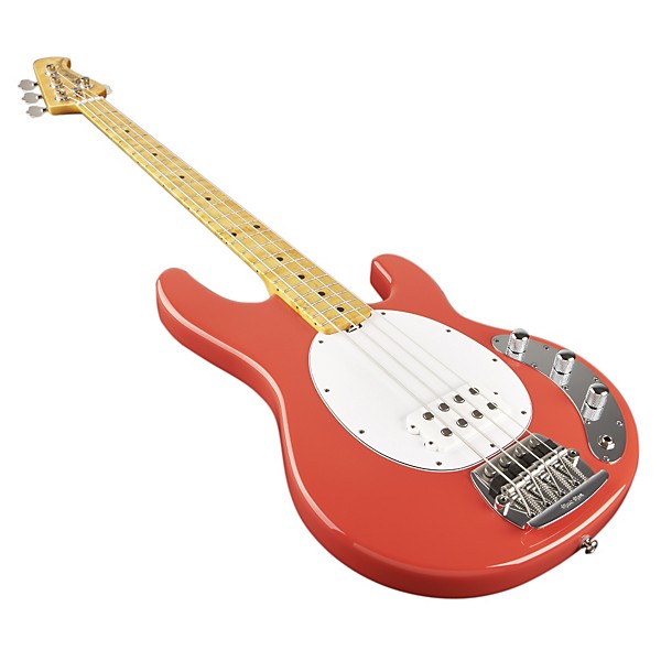 Ernie Ball Music Man Classic Stingray 4 Electric Bass Guitar Coral