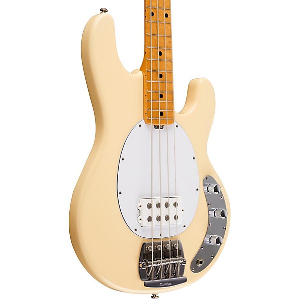 Ernie Ball Music Man Classic Stingray 4 Electric Bass Guitar Ivory