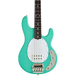 Ernie Ball Music Man Classic Stingray 4 Electric Bass Guitar Mint Green Rosewood Fretboard with Birdseye Maple Neck
