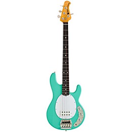 Ernie Ball Music Man Classic Stingray 4 Electric Bass Guitar Mint Green Rosewood Fretboard with Birdseye Maple Neck