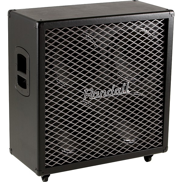 Randall RT Series RT412 200W 4x12 Guitar Speaker Cabinet Black