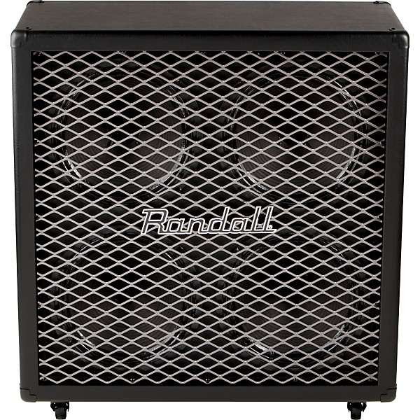 Randall RT Series RT412 200W 4x12 Guitar Speaker Cabinet Black