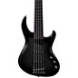 MTD Kingston Saratoga 4-String Fretless Electric Bass Guitar Transparent Black Ebony Fingerboard thumbnail