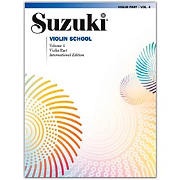 Alfred Suzuki Violin School Violin Part Volume 4