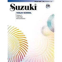 Alfred Suzuki Violin School Violin Part & CD Volume 4