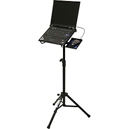 Quik-Lok LPH-003 Tripod Laptop Holder With Mouse Tray