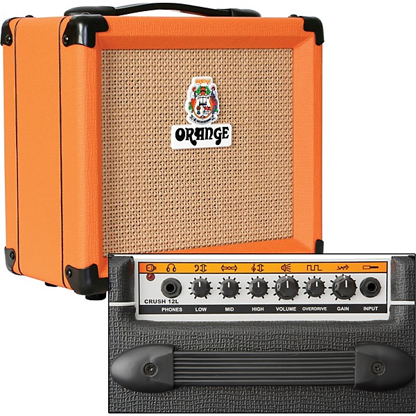 Orange Amplifiers Crush PiX Series CR12L 12W 1x6 Guitar Combo Amp