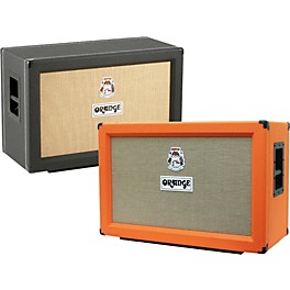 Orange Amplifiers PPC Se... Orange Amplifiers PPC Series PPC212-C 120W 2x12 Closed-Back Guitar Speaker Cabinet Black Straight