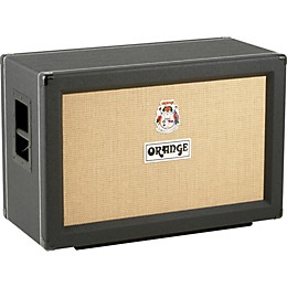 Open Box Orange Amplifiers PPC Series PPC212-C 120W 2x12 Closed Back Guitar Speaker Cabinet Level 2 Black, Straight 190839145901