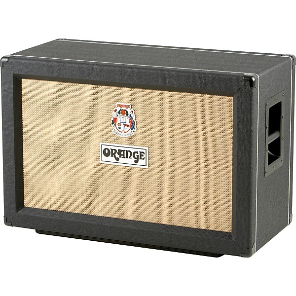 Open Box Orange Amplifiers PPC Series PPC212-C 120W 2x12 Closed Back Guitar Speaker Cabinet Level 1 Black Straight