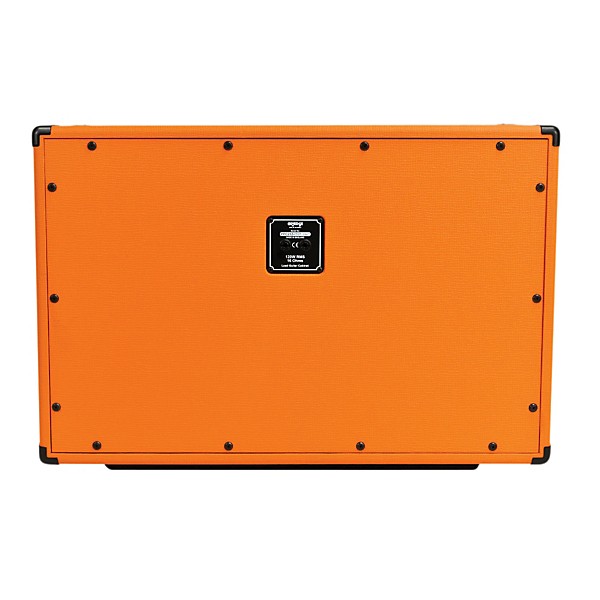 Open Box Orange Amplifiers PPC Series PPC212-C 120W 2x12 Closed Back Guitar Speaker Cabinet Level 2 Black, Straight 190839...