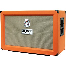 Orange Amplifiers PPC Series PPC212-C 120W 2x12 Closed-Back Guitar Speaker Cabinet - Orange Straight