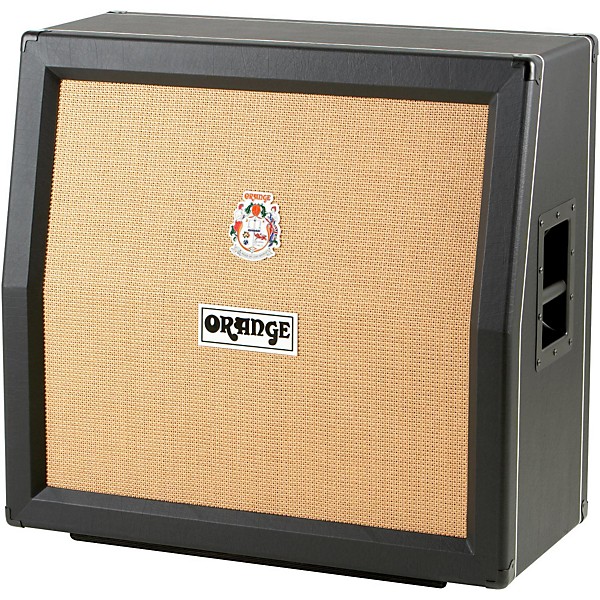 Orange Amplifiers PPC Series PPC412-A 240W 4x12 Guitar Speaker Cabinet Black Slant