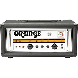 Open Box Orange Amplifiers AD Series AD200B 200W Tube Bass Amp Head Level 1 Black