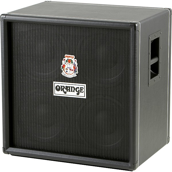 Orange Amplifiers OBC Series OBC410 600W 4x10 Bass Speaker Cabinet Black