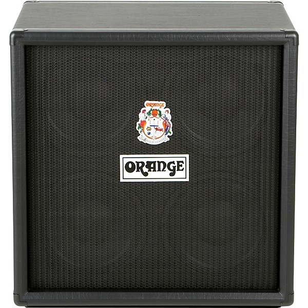Orange Amplifiers OBC Series OBC410 600W 4x10 Bass Speaker Cabinet Black