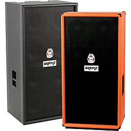 Orange Amplifiers OBC Series OBC810 8x10 Bass Speaker Cabinet Black