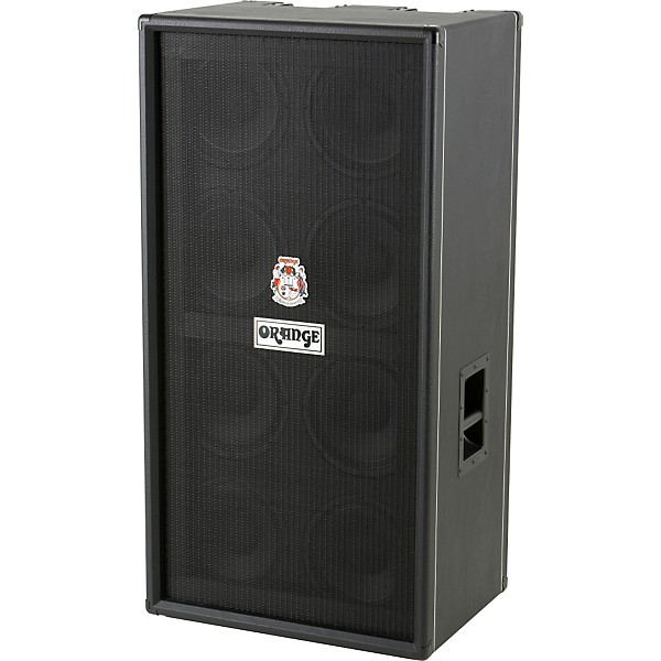 Orange Amplifiers OBC Series OBC810 8x10 Bass Speaker Cabinet Black