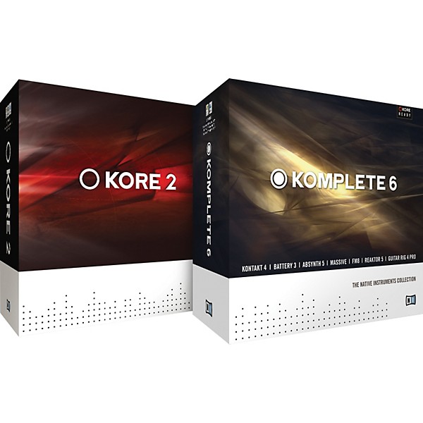 Native Instruments KOMPLETE 6 Software/KORE 2 Hardware Controller Bundle