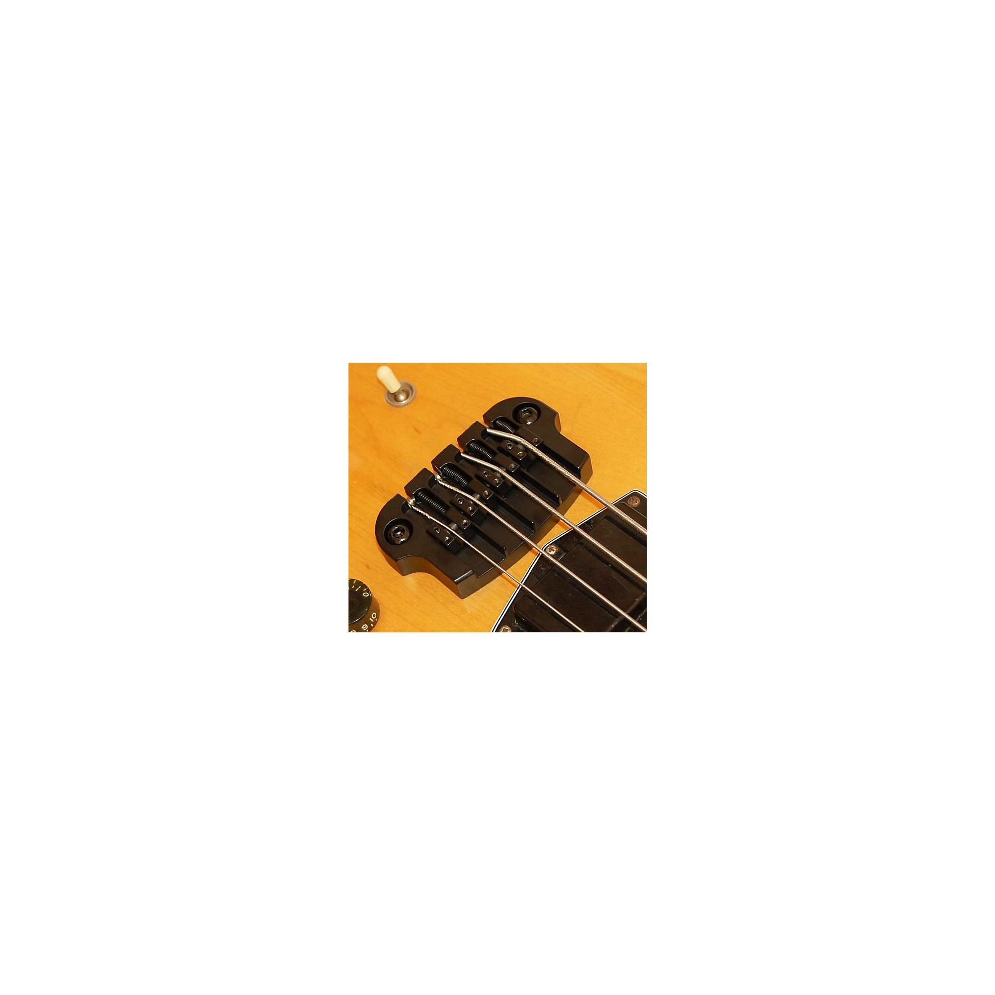 Hipshot SuperTone Gibson 3-Point Bass Bridge Black | Guitar Center