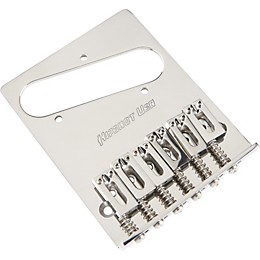 Open Box Hipshot Stainless Steel Tele Bridge 4-Hole Mount with Standard Saddles Level 2 Chrome 888365518510