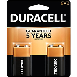 Duracell 9-Volt Batteries 2-Pack