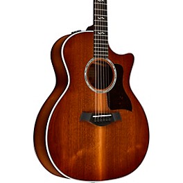 Taylor 424ce Walnut Special Edition Grand Auditorium Acoustic-Electric Guitar Shaded Edge Burst