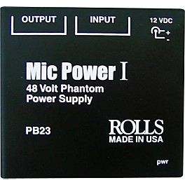 Open Box Rolls PB23 Phantom Power Adapter Level 1