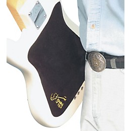 Scratch Pad Velvet Guitar Finish Protector Black