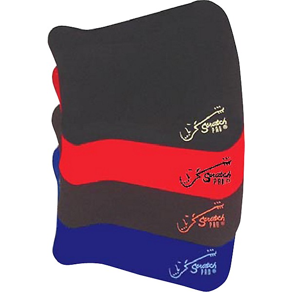 Scratch Pad Velvet Guitar Finish Protector Black