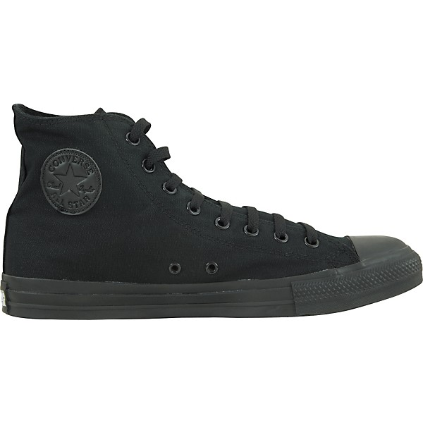 Open Box Converse Chuck Taylor All Star AC/DC Back In Black Hi-Top Sneakers Level 1 9