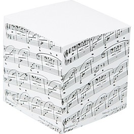 AIM Sheet Music Memo Cube