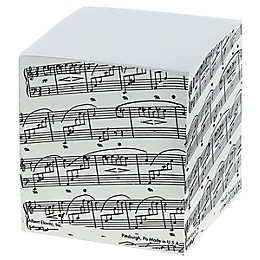 AIM Sheet Music Memo Cube