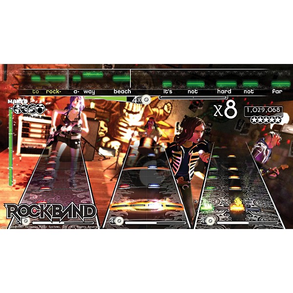 Rock Band Game Bundle Xbox 360