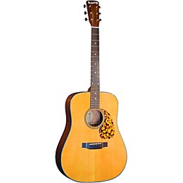 Open Box Blueridge BR-140A Craftsman Series Dreadnought Acoustic Guitar Level 2 Natural 190839526557