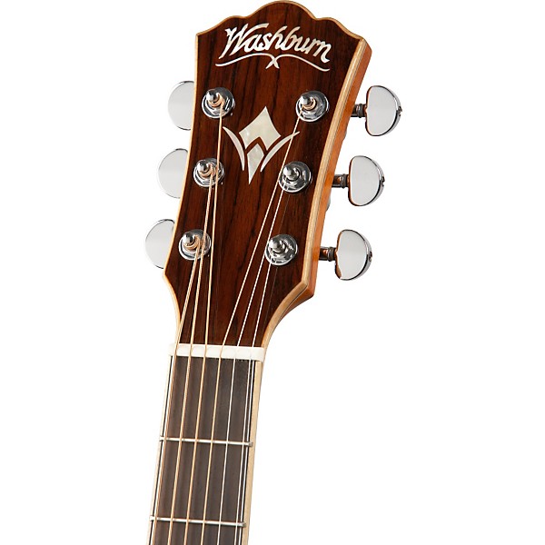 Washburn WG16SCE Solid Cedar Top Acoustic Cutaway Electric