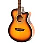 Washburn Festival EA15A Spruce Top With Flame Maple Veneer Acoustic Cutaway Electric Guitar With 4-Band EQ Tobacco Sunburst thumbnail