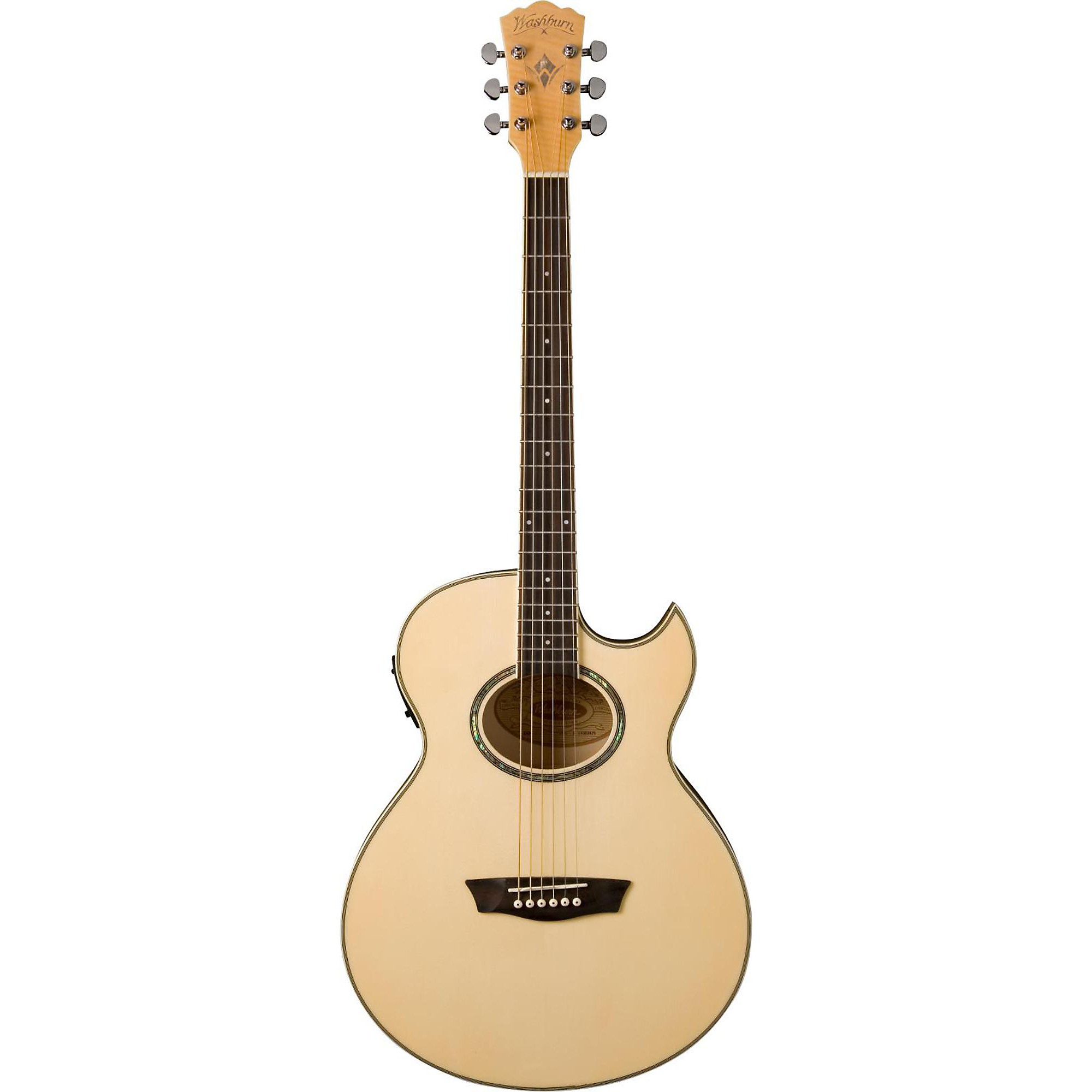 Washburn Festival EA20 Spruce Top Acoustic Cutaway Electric Mini