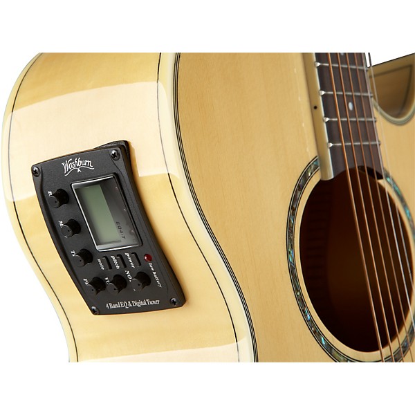 Washburn Festival EA20 Spruce Top Acoustic Cutaway Electric Mini