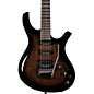 Open Box Parker Guitars DF724 Maxx Fly Flame Top w/ Seymour Duncans and Fishman Piezo Electric Guitar Level 1 Black Burst thumbnail