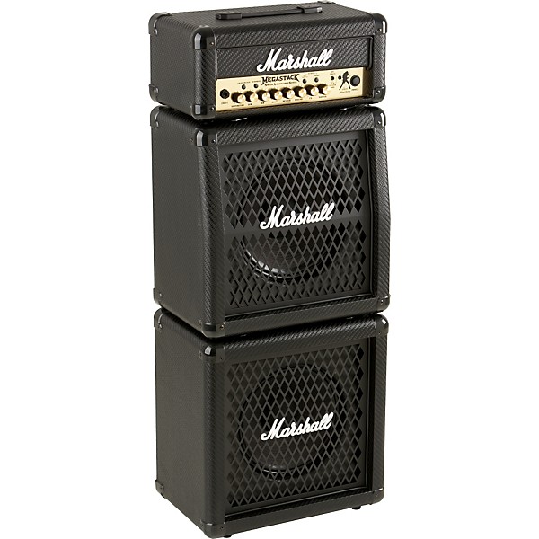 Marshall MG Series MG15FXMSDM Dave Mustaine Megastack Amp Head And Cabinet Black