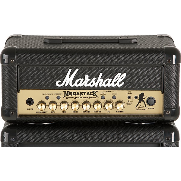 Marshall MG Series MG15FXMSDM Dave Mustaine Megastack Amp Head And Cabinet Black