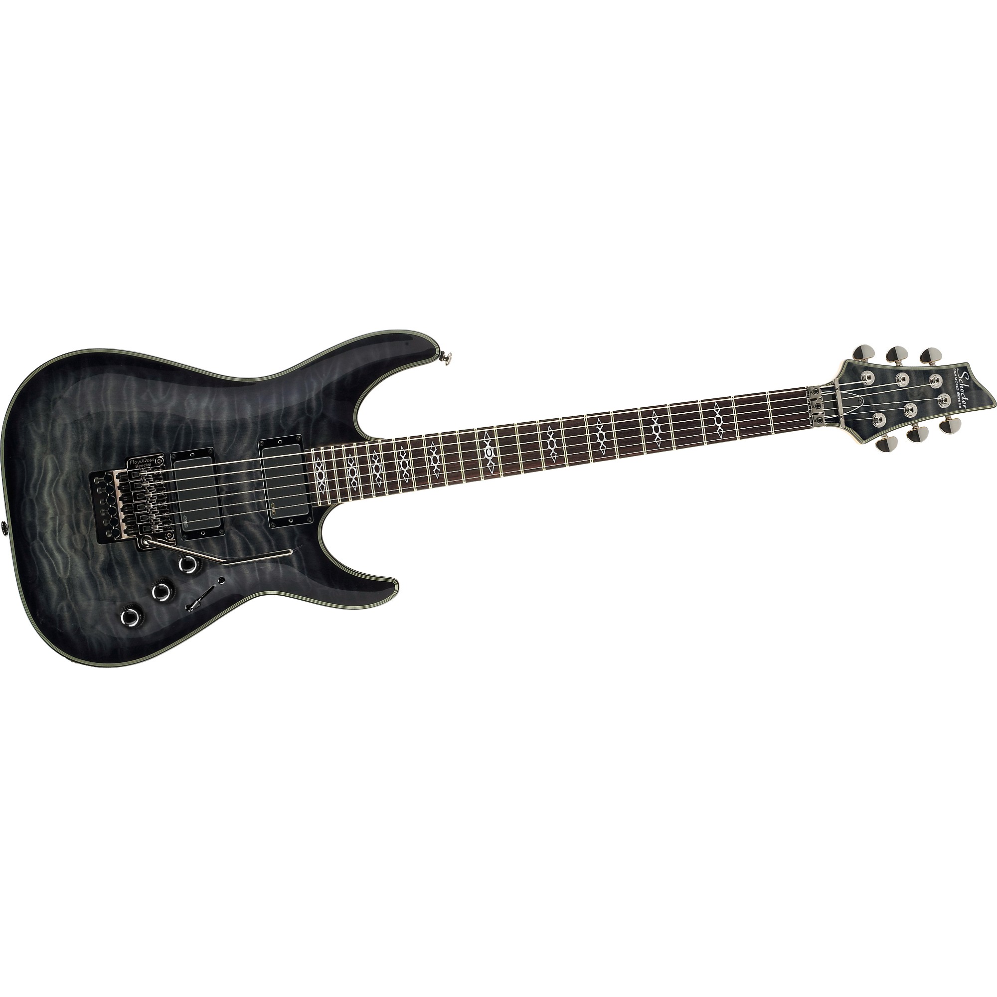 Schecter Guitar Research See-Thru Black | Guitar Center