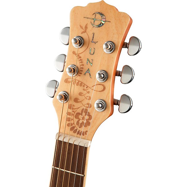 Luna Henna Oasis Spruce Series II Acoustic-Electric Guitar