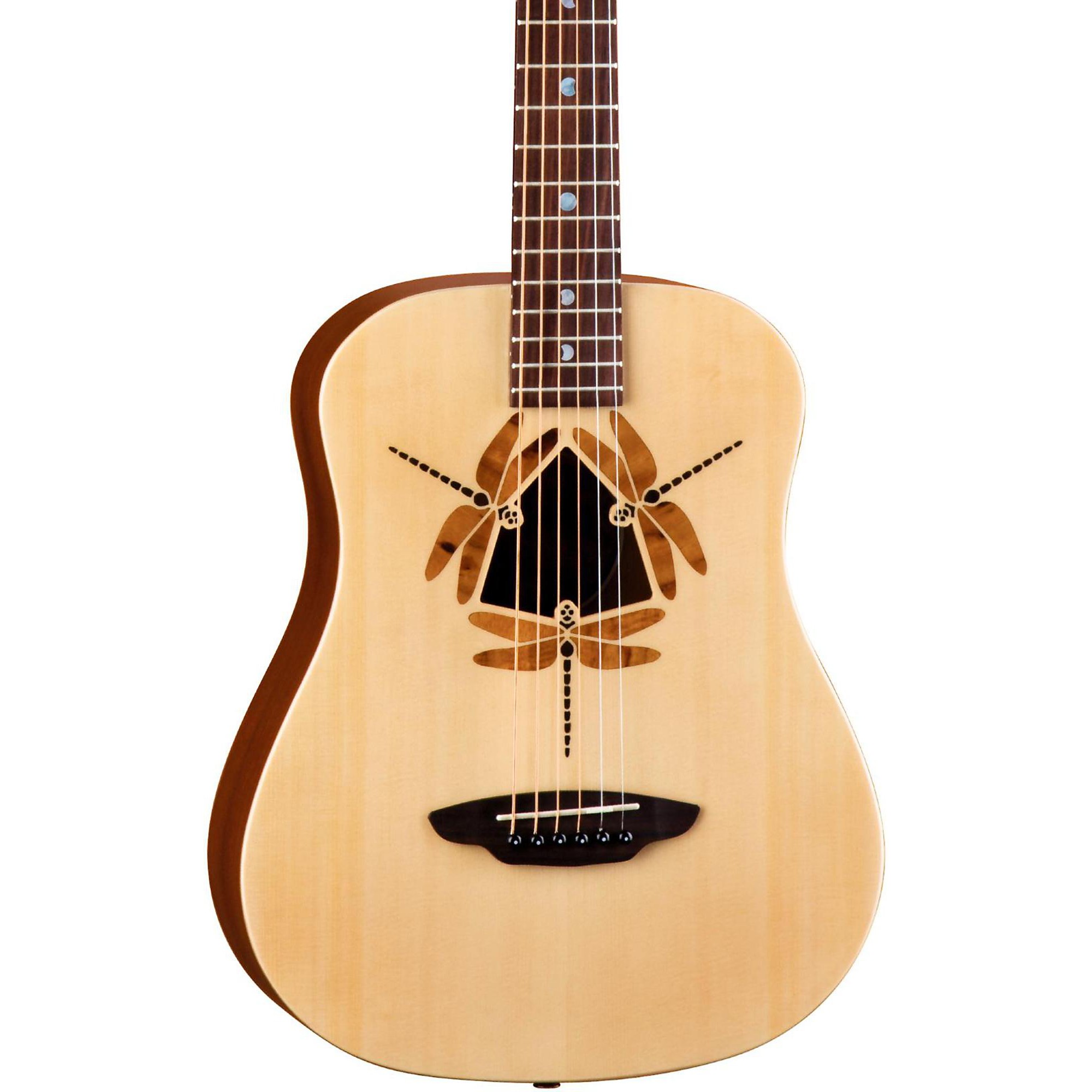Open Box Luna Safari Dragonfly 3/4 Size Travel Acoustic Open Box Luna Safari Dragonfly 3/4 Size Travel Acoustic