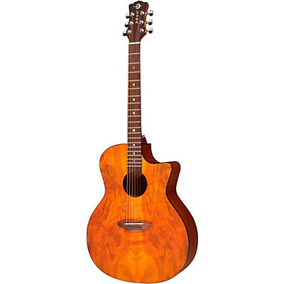Luna Gypsy Spalt Grand Concert Acoustic Guitar for sale