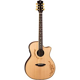 Open Box Luna Vicki Genfan Signature Acoustic-Electric Guitar Level 2 Regular 190839682475