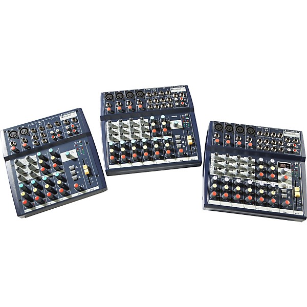 Open Box Soundcraft Notepad 124 Mixer Level 1